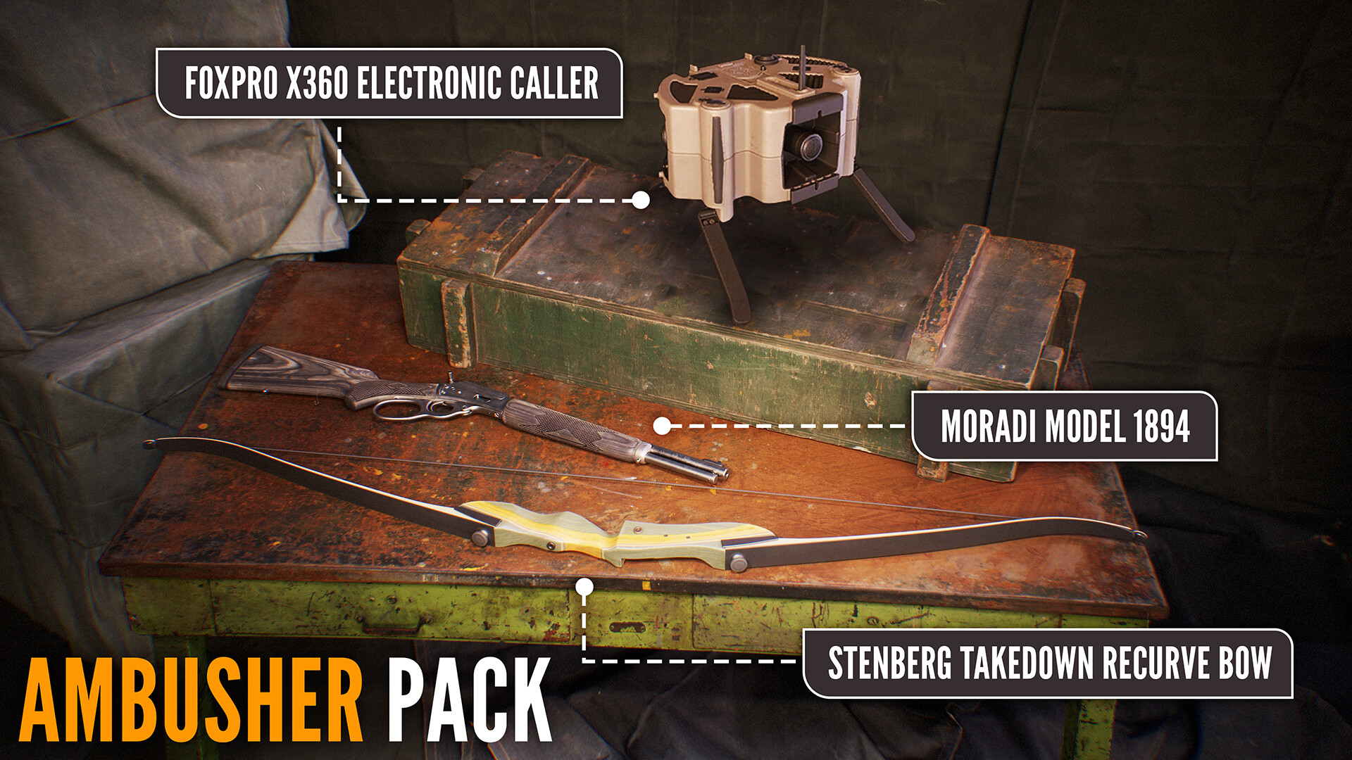 theHunter: Call of the Wild - Ambusher Pack DLC PC Steam CD Key (valid until March, 2027)