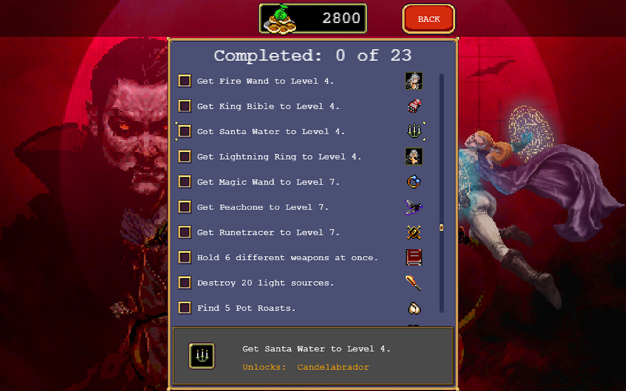 Vampire Survivors: Game + All DLC + OST Bundle PC Steam Account