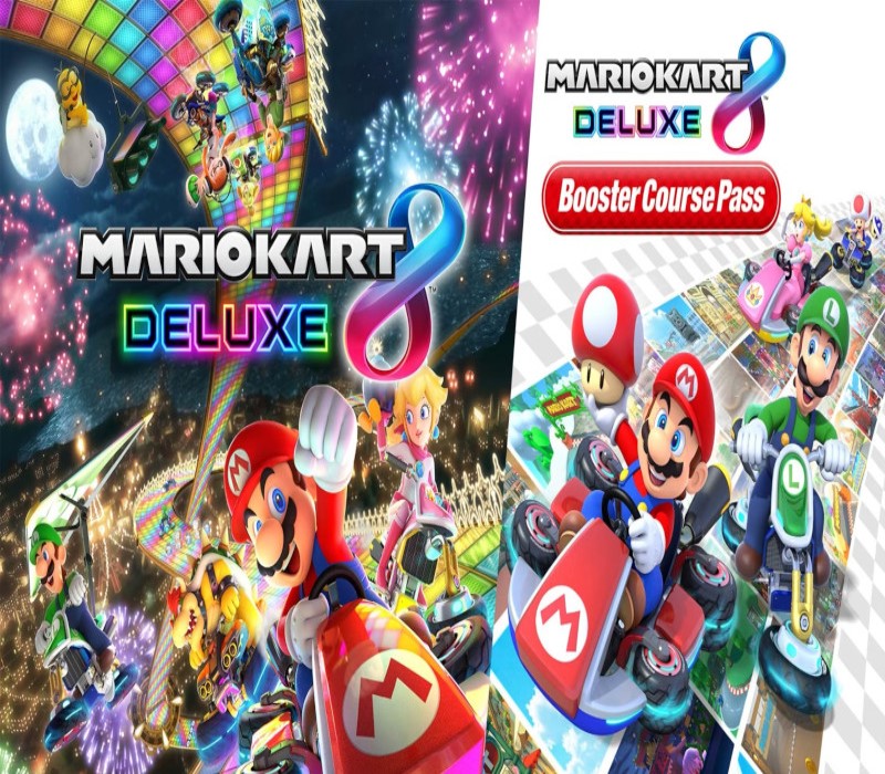 Mario Kart 8 - Deluxe Bundle (Game + Booster Course Pass) Nintendo Switch Access