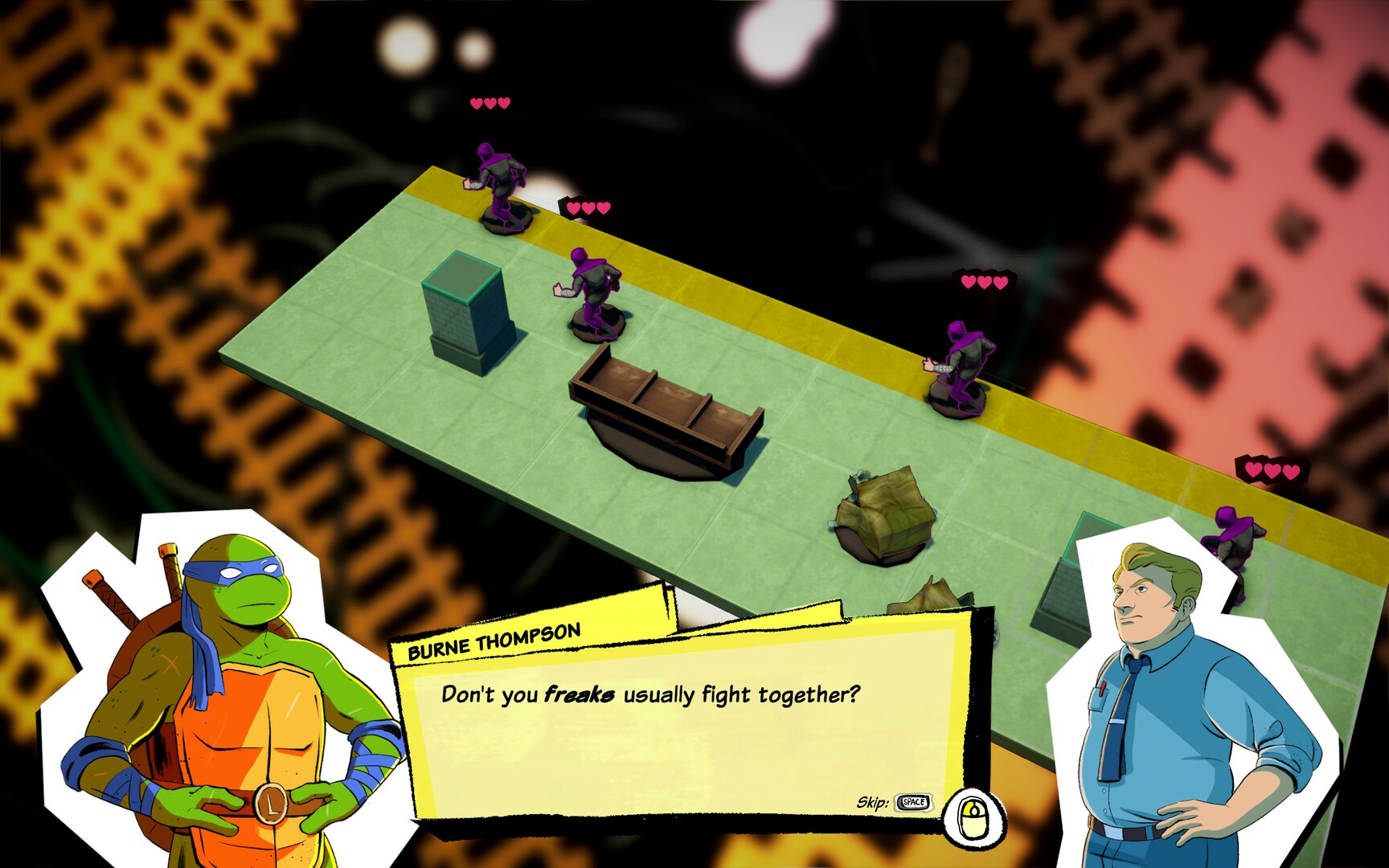 Teenage Mutant Ninja Turtles: Tactical Takedown PC Steam Klucz cyfrowy