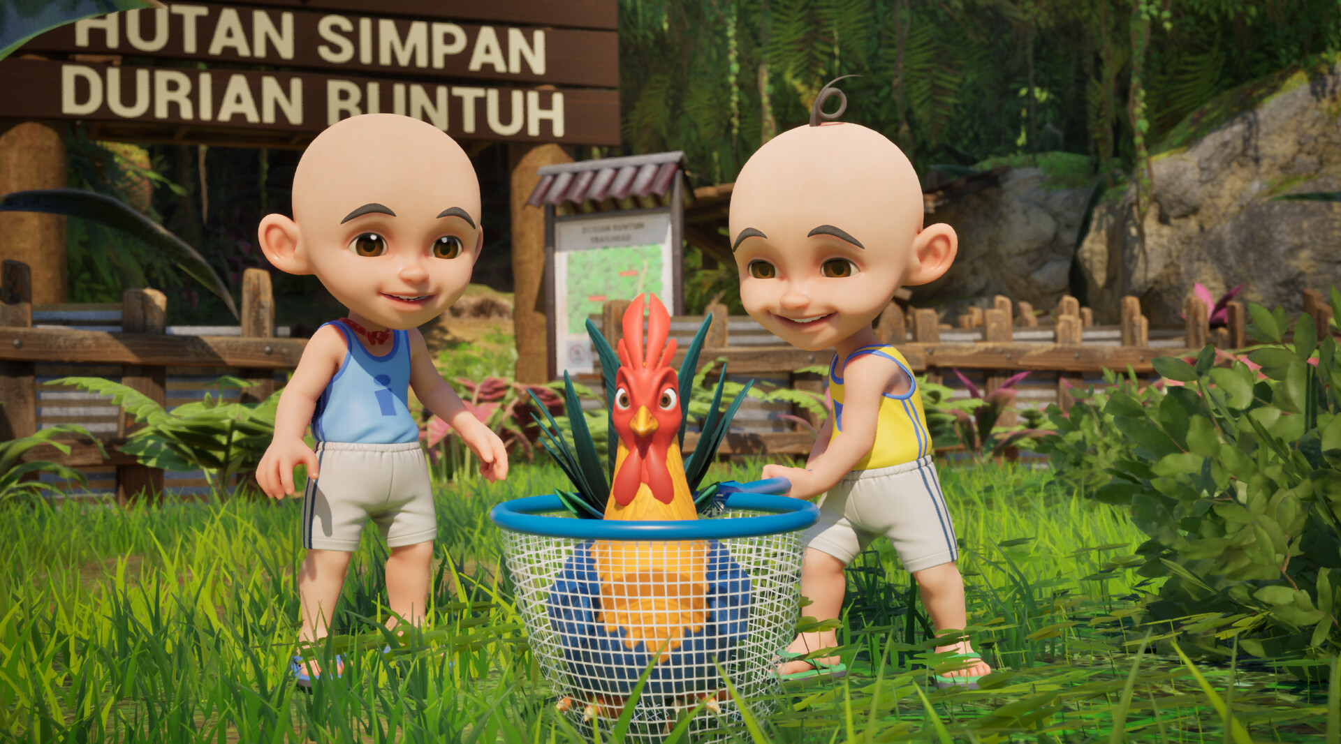 Upin & Ipin Universe PC Steam CD Key