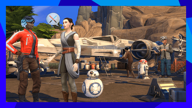 The Sims 4 Digital Deluxe Edition +  Star Wars: Journey to Batuu DLC B