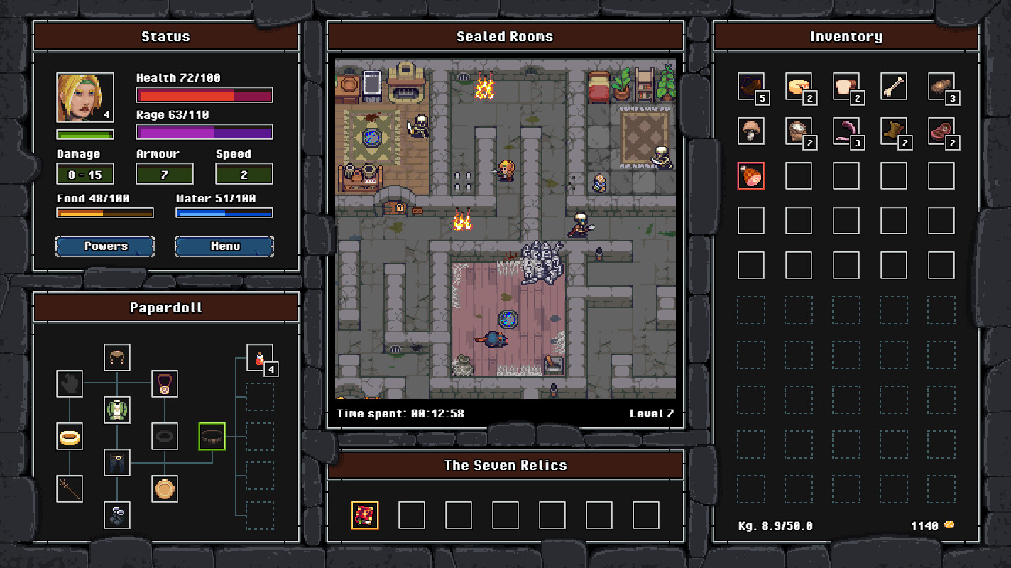 The Crazy Hyper-Dungeon Chronicles PC Steam CD Key