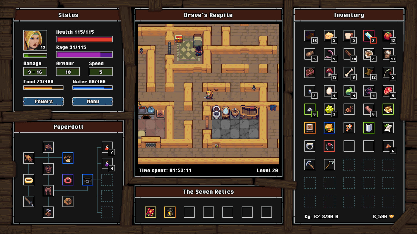 The Crazy Hyper-Dungeon Chronicles PC Steam CD Key