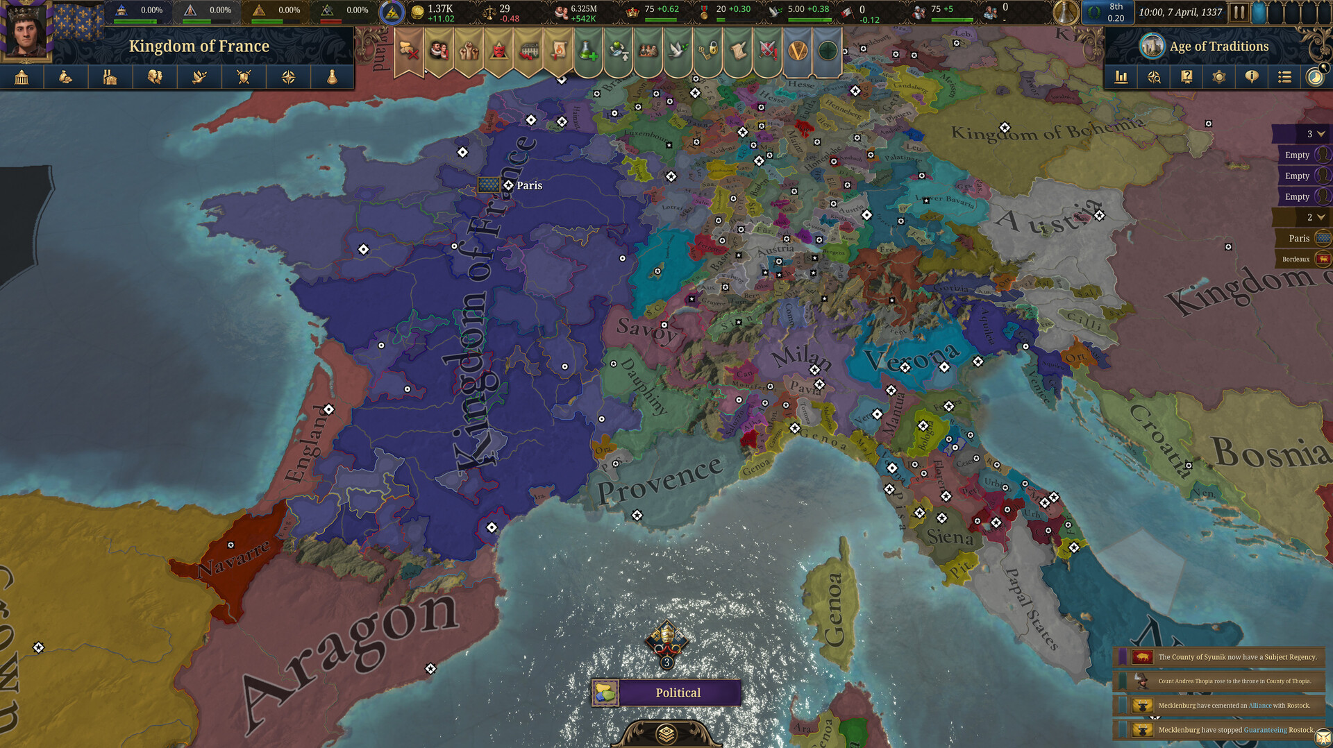 Europa Universalis V EU PC Steam CD Key