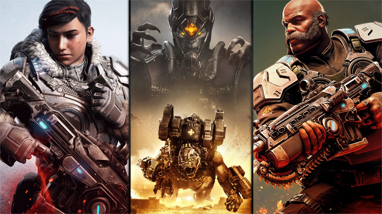 Gears Triple Bundle EU XBOX One / Xbox Series X|S / Windows 10 CD Key
