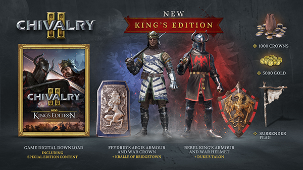 Chivalry 2 King's Edition PC Steam CD Key