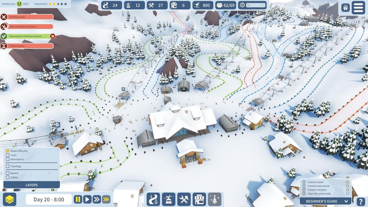 Snowtopia: Ski Resort Builder PC GOG CD Key