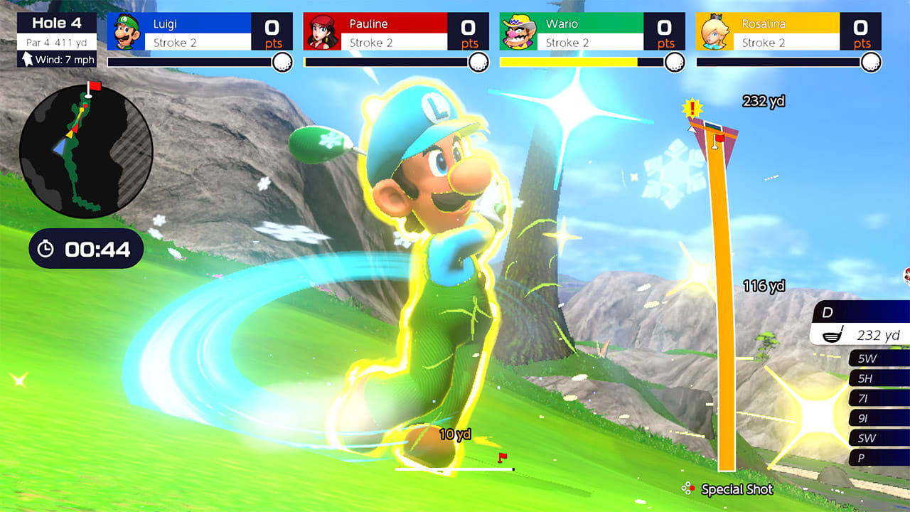 Mario Golf: Super Rush Nintendo Switch Access