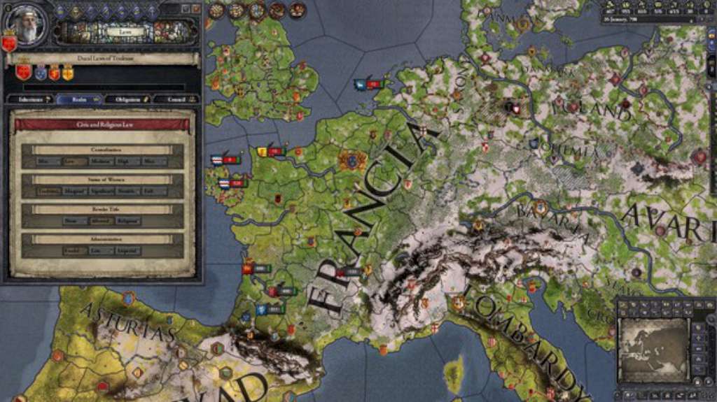 Crusader Kings II - Conclave DLC Steam Altergift