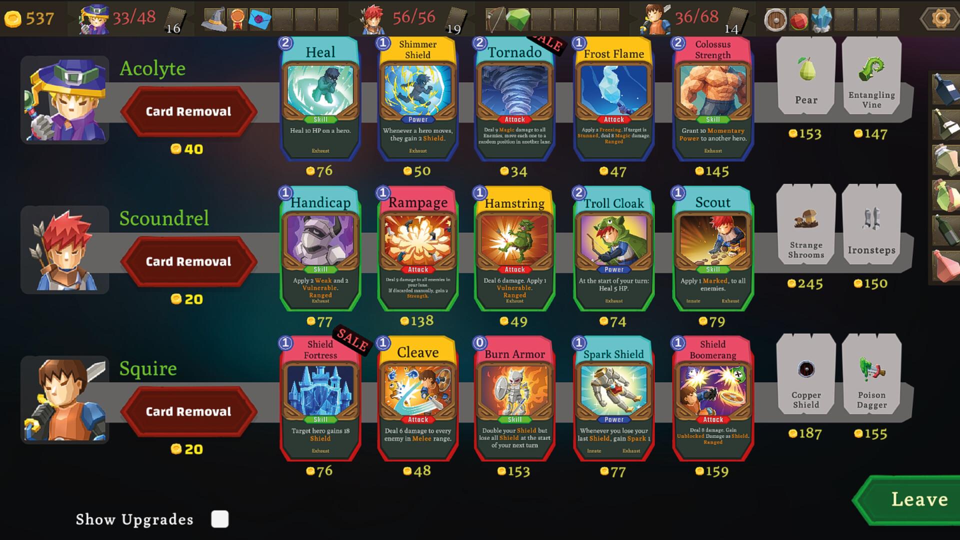 Ragtag Heroes : CO-OP Deckbuilder PC Steam CD Key