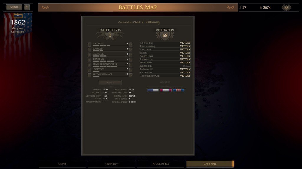 Ultimate General: Civil War PC Steam Account