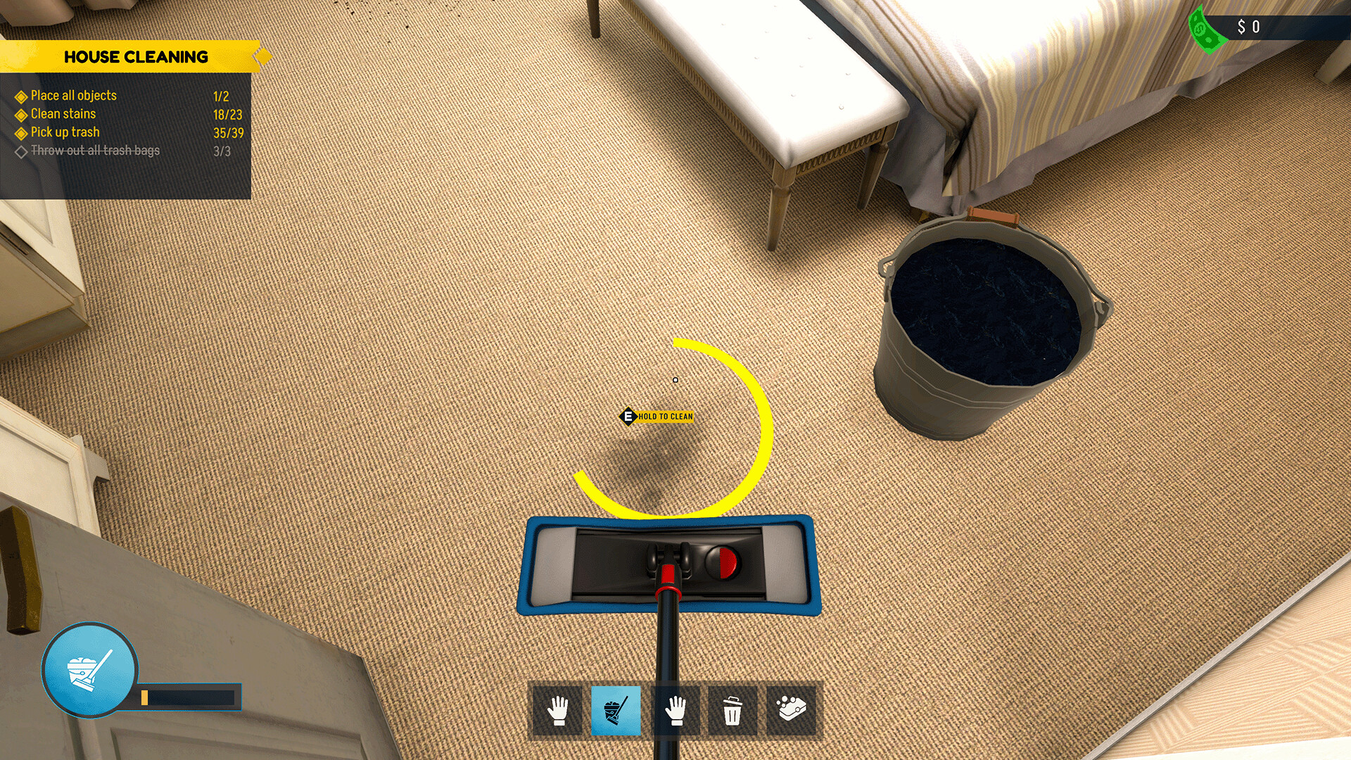 House Cleaner Simulator (TESTAGAMERCREATIONS) PS4 Account