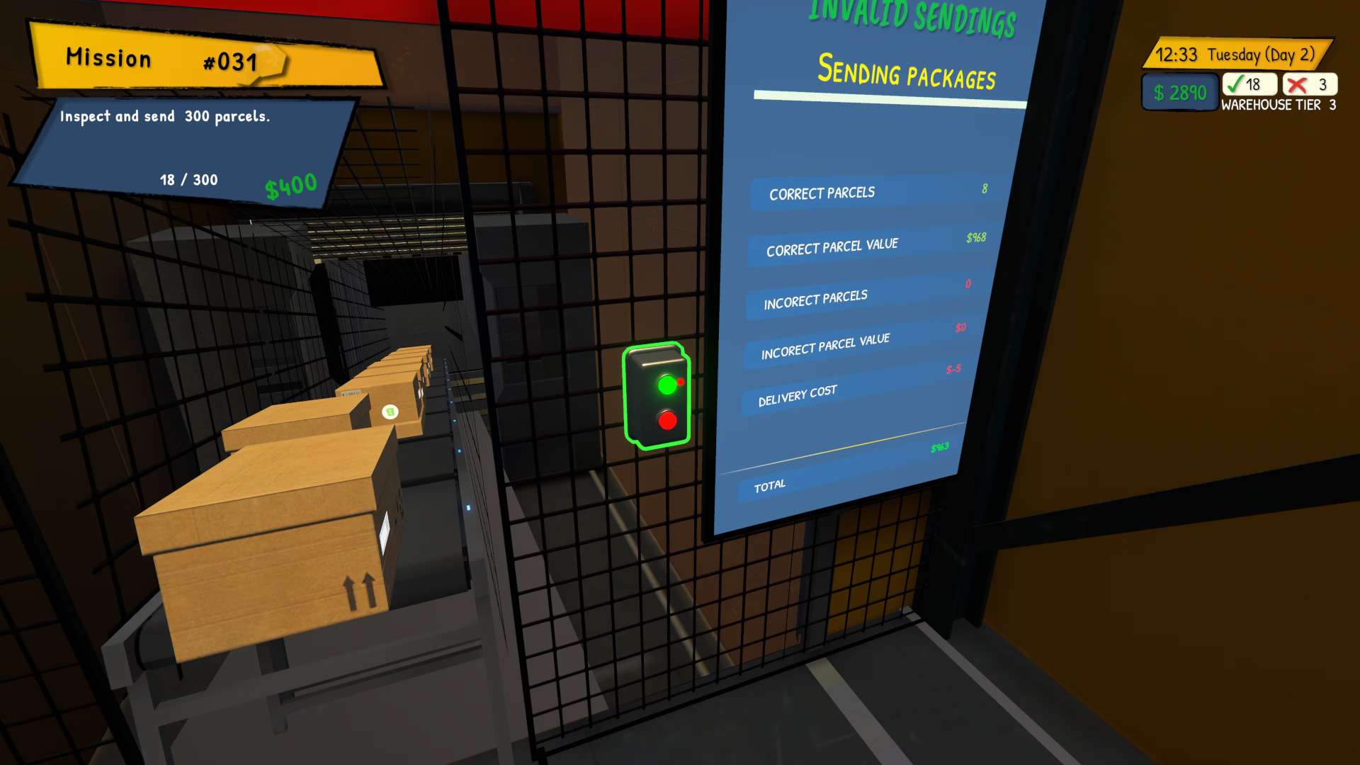 PARCEL INSPECTION SIMULATOR PS4 Account