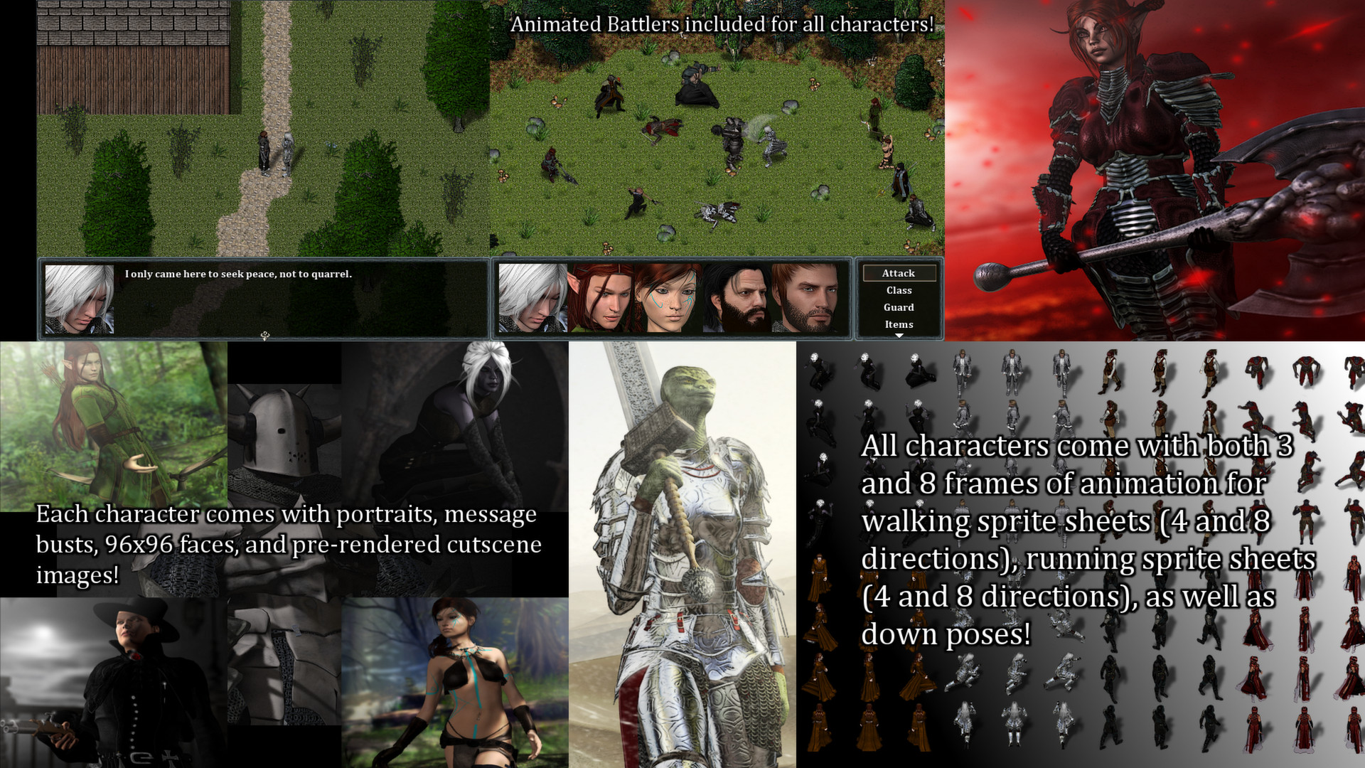 RPG Maker VX Ace: High Fantasy Main Party Pack II Steam Klucz cyfrowy