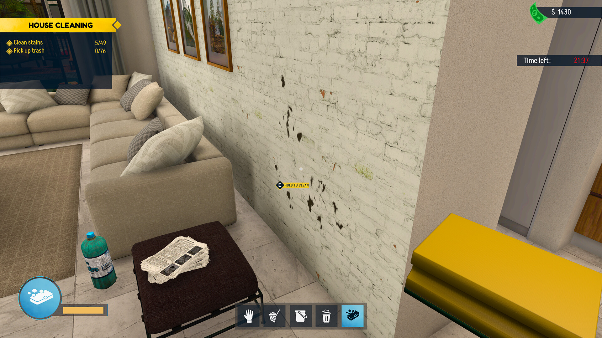House Cleaner Simulator (TESTAGAMERCREATIONS) PS4 Account