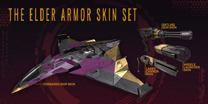 Chorus - The Elder Armor Skin Set DLC EU (without DE) PS4 CD Key