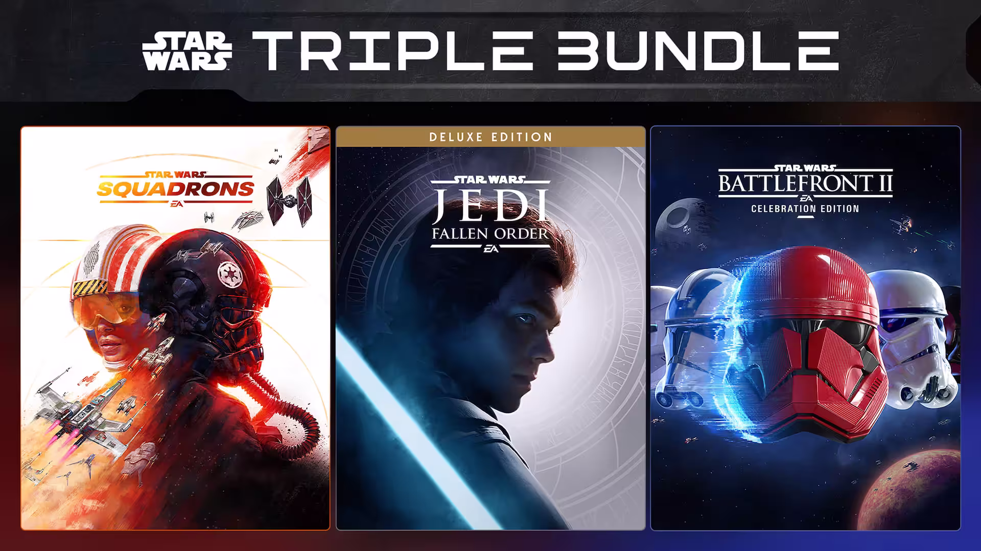 EA STAR WARS Triple Bundle PC Steam Account